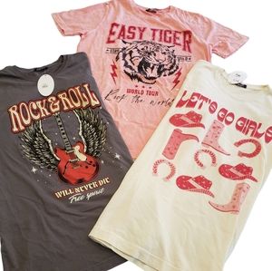 New Graphic Tee Bundle